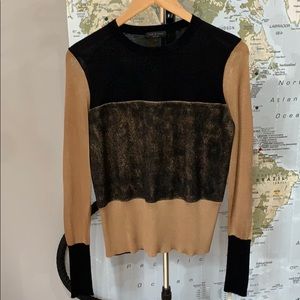 Rag&bone colorblock sweater. Size S. GUC